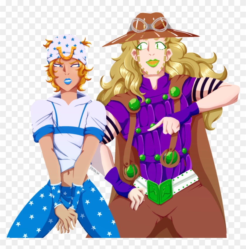 911 X 877 3 - Gyro Zeppeli And Johnny Joestar Clipart
