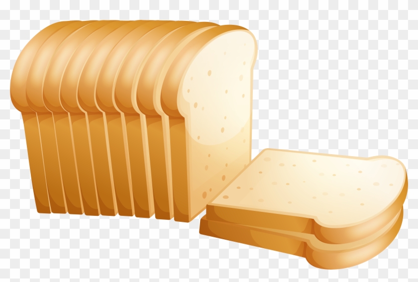 Toast Bread Png Clip Art - Box Transparent Png