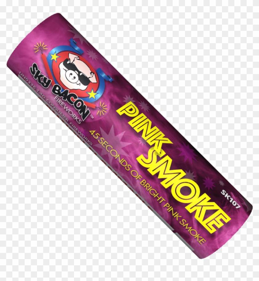 Fireworks Video Of Pink Smoke - Smoke Bomb Png Hd Clipart #865097