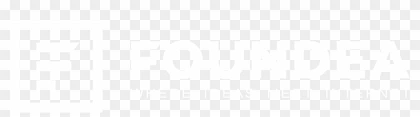Foundea Logo White F Txt Slogan - Graphic Design Clipart #865120