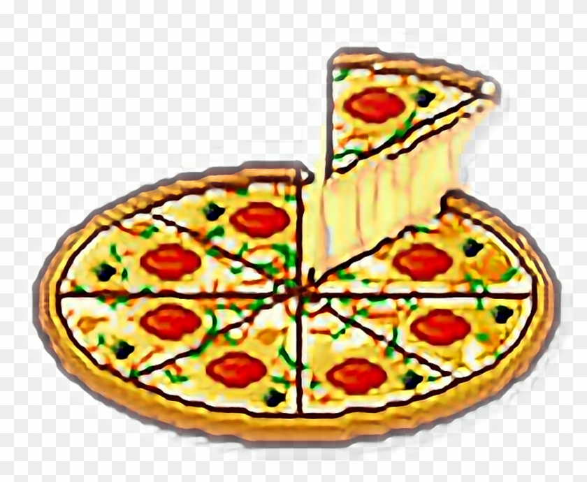 Pizza Sticker Clipart