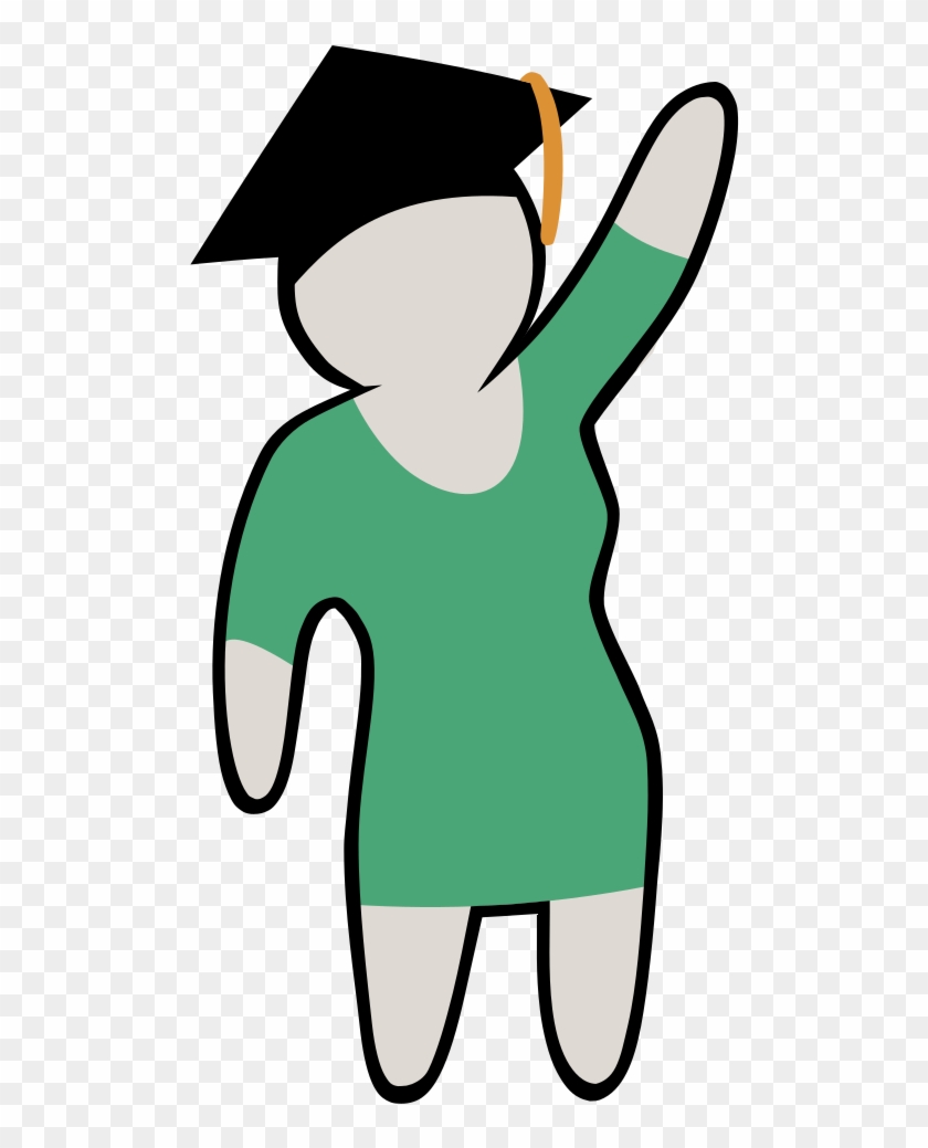This Free Icons Png Design Of Graduate Person Clipart #865184
