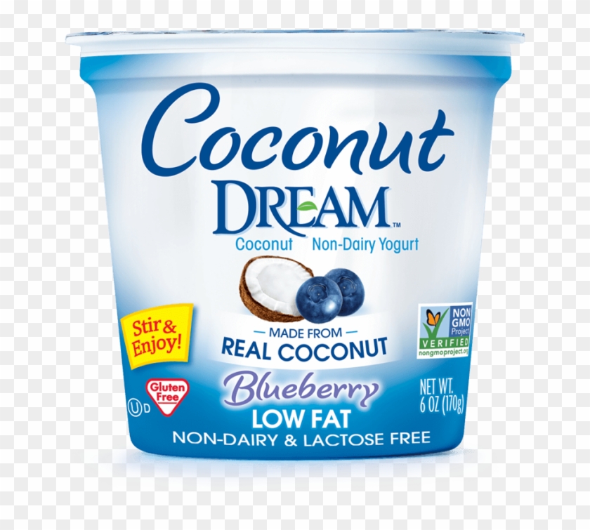 Coconut Non-dairy Yogurt, Blueberry - Chocolate Clipart