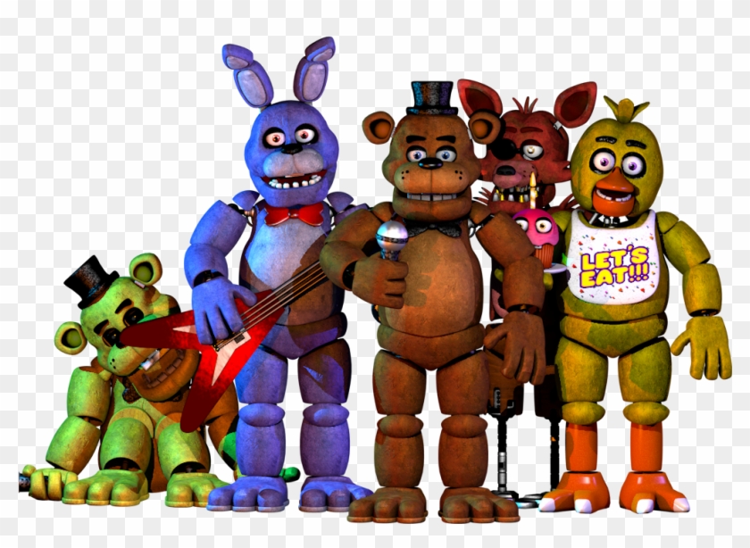 Fnaf Png - Art Five Nights At Freddy's Clipart