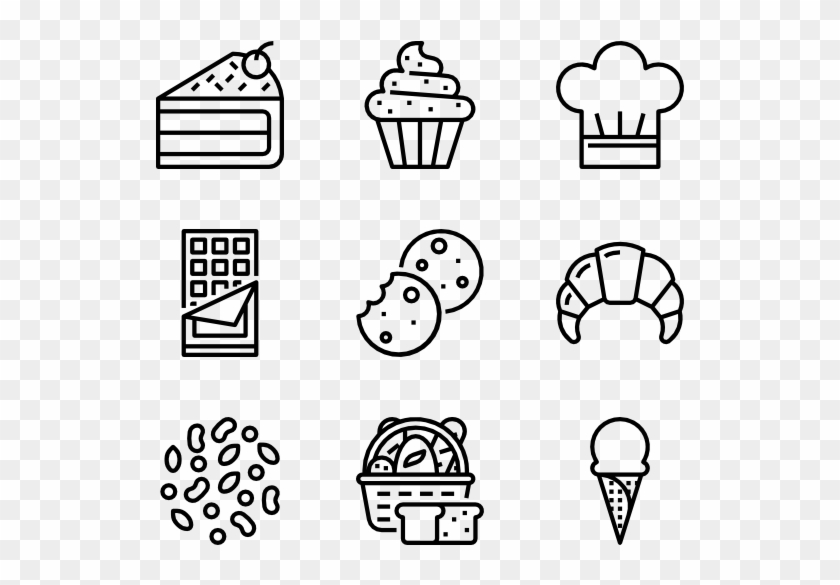 Bakery - Design Vector Icon Clipart #866033