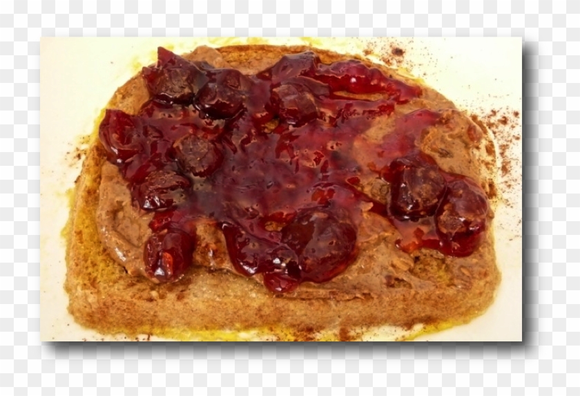 French Toast With Nut Butter Jam Clipart #866082