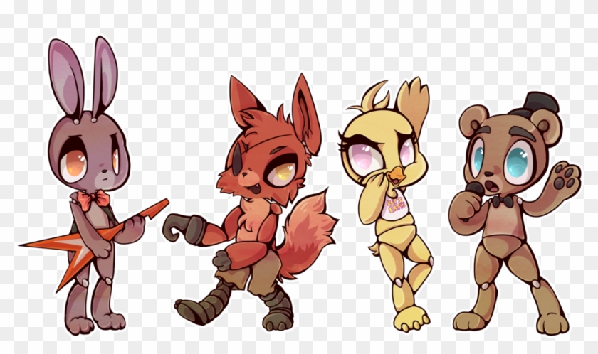 Fnaf Crew - Fnaf Fan Art Png Clipart #866179