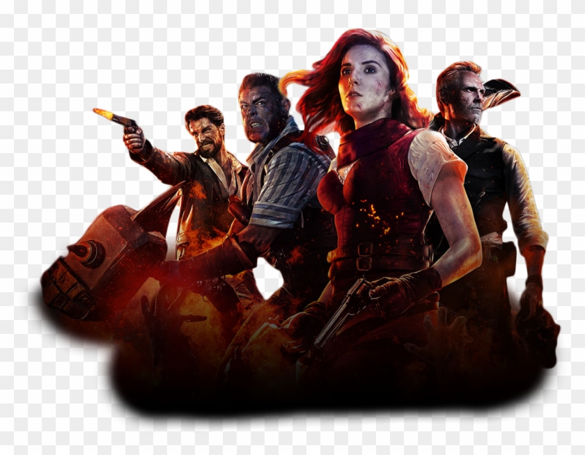 Black Ops 4 Zombie Mode Front Image - Black Ops 4 Zombies Png Clipart #866480