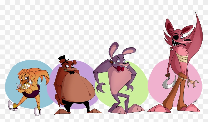 Fnaf New Look - Fnaf 2 Coloring Pages All Characters Clipart