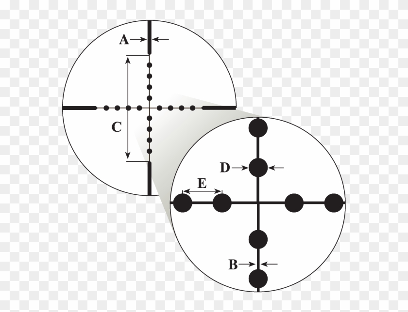 All Nikon Scopes With Mildot Reticles Include A Mail-in - Nikon Prostaff 5 Riflescope 3.5 Clipart