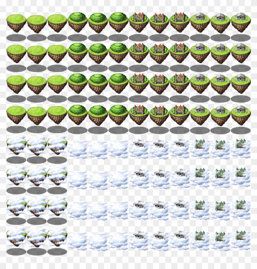 [ Img] - Rpg Maker Mv Island Tileset Clipart #866764