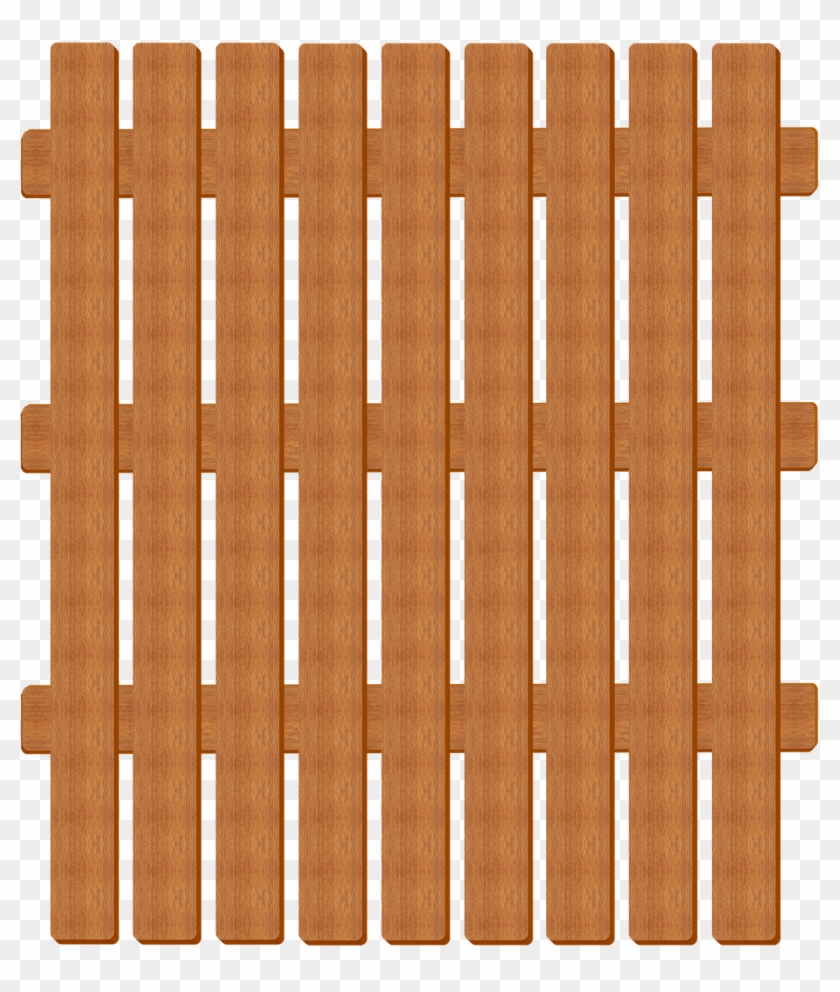 Wood Wooden Fence - Wood Lath Png Clipart