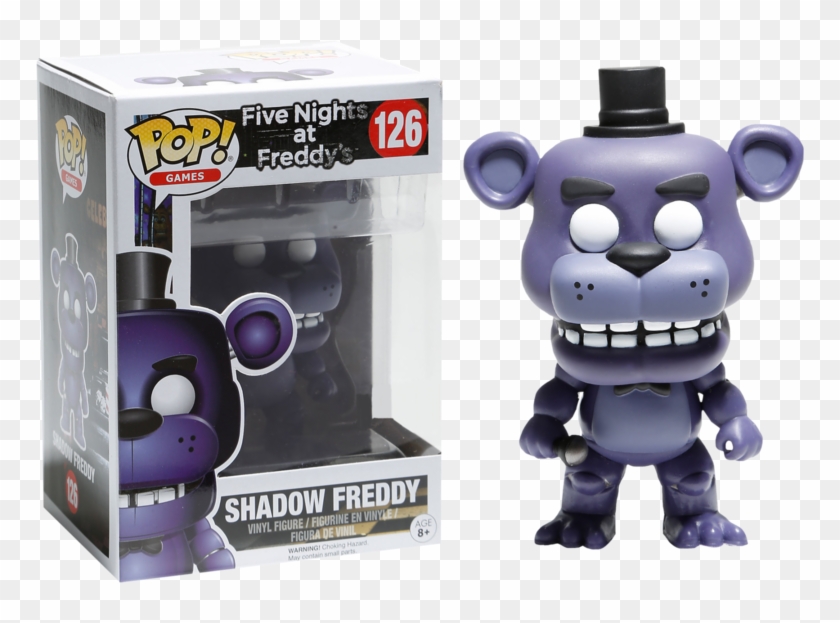 Five Nights At Freddy's - Fnaf Funko Pop Shadow Freddy Clipart
