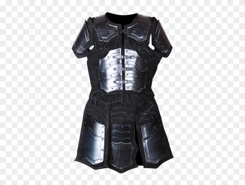 Blackened Fafnir Brigandine My100035 From Dark Knight - Black Studded Leather Armor Clipart