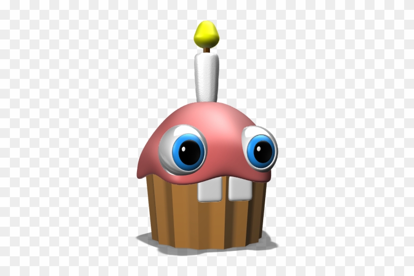 Fnaf Cupcake - Cartoon Clipart