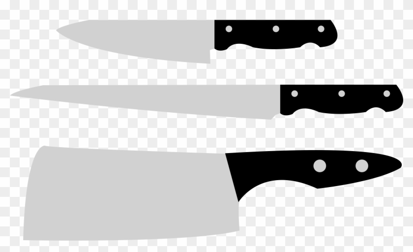 Throwing Knife Kitchen Knives Hunting & Survival Knives - Blade Clipart #867488
