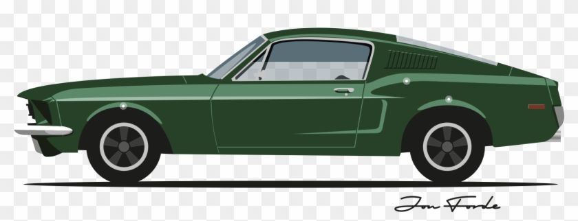 Master Lead 0028 Vector Smart Object - Pony Car Clipart