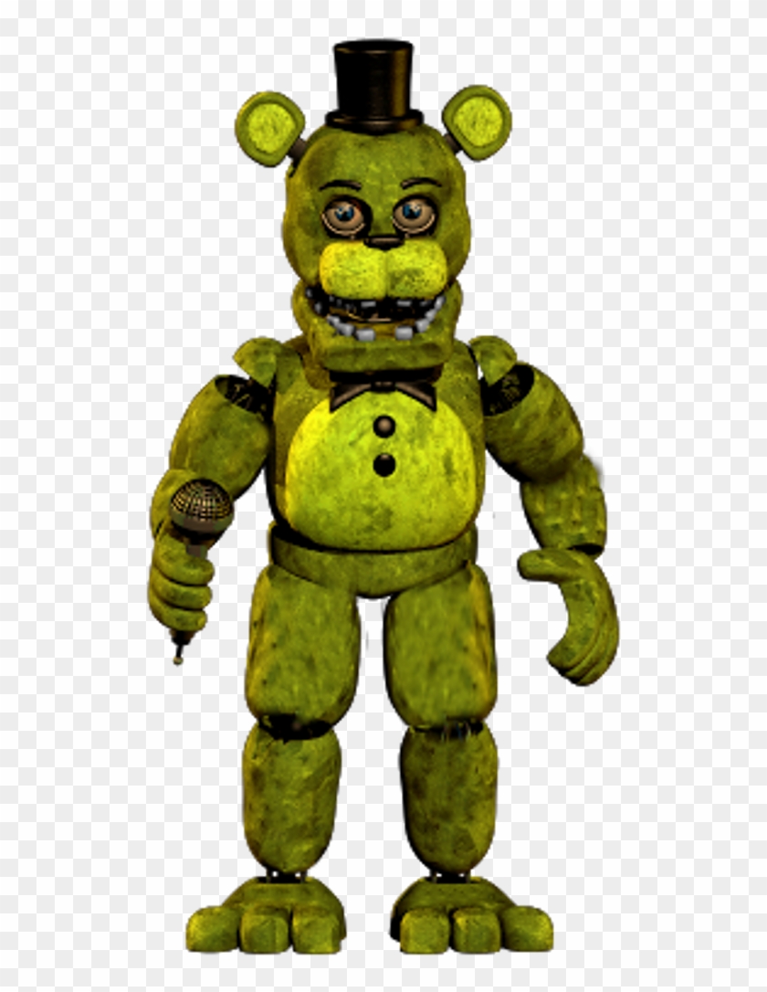 Fixed Withered Golden Freddy Fnaf Fnaf2 Clipart 867553 Pikpng