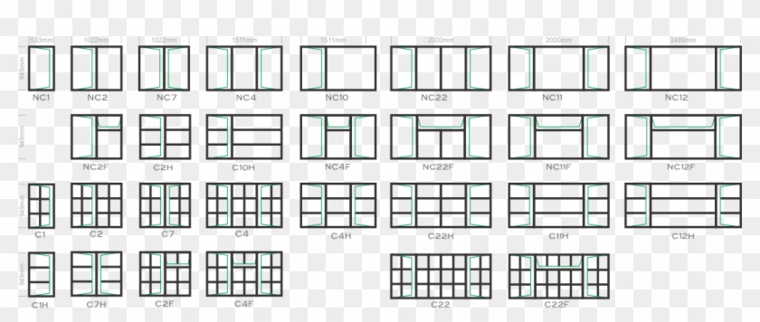 C Type Window Frames - H Vermindert Akkord Gitarre Clipart #867835