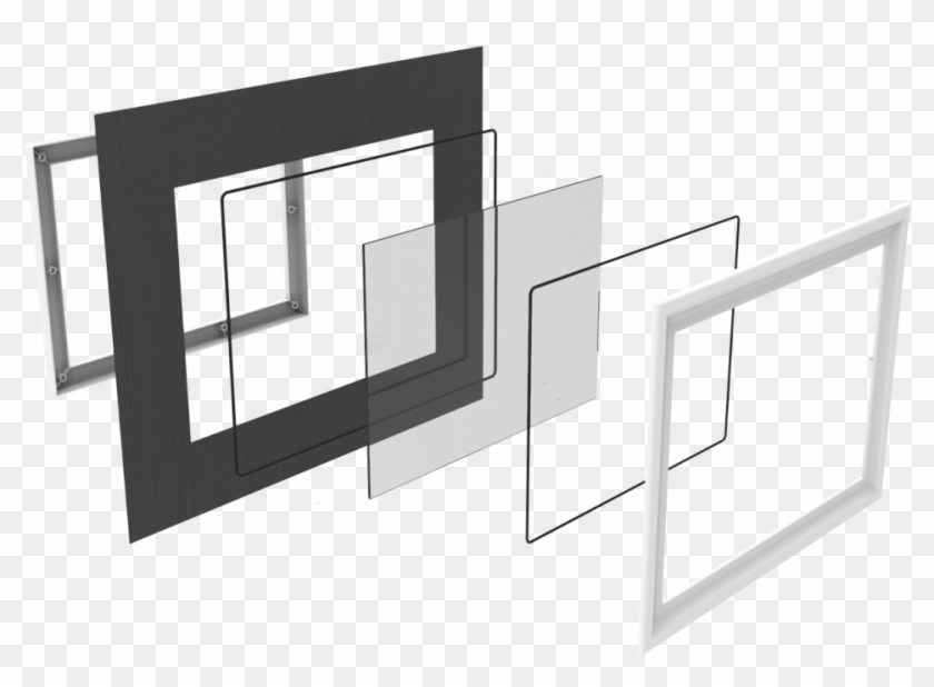 Window Frame System - Architecture Clipart