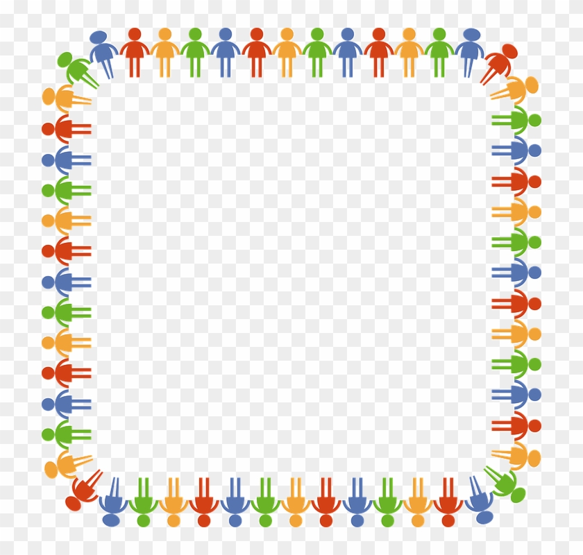 Halloween Border Print Fabric - Community Clipart - Png Download #867963