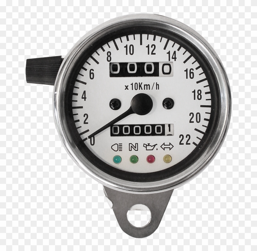 Universal Motorcycle Speedometer Mph , Png Download Clipart