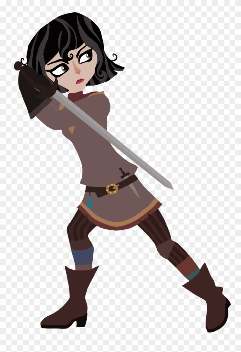 Sammi Tells Stories Apparently Attempting A Lineless - Cartoon Clipart