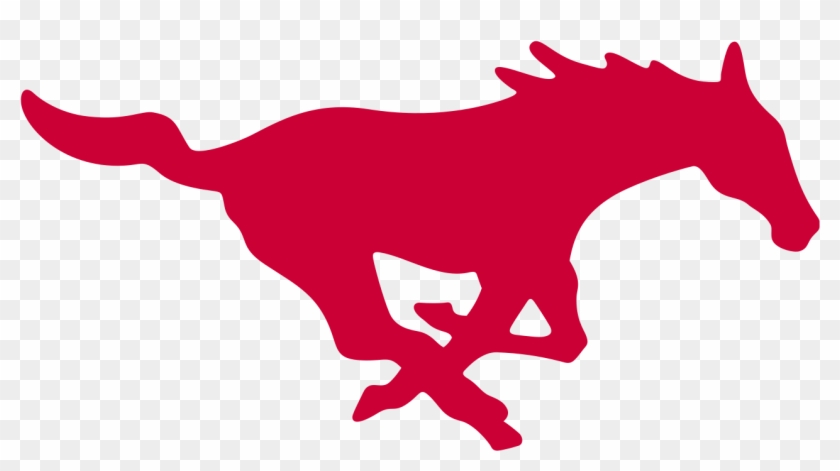 Smu Mustang Logo - Smu Mustangs Logo Clipart #868534
