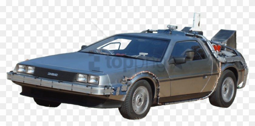 Delorean Time Machine Transparent Clipart