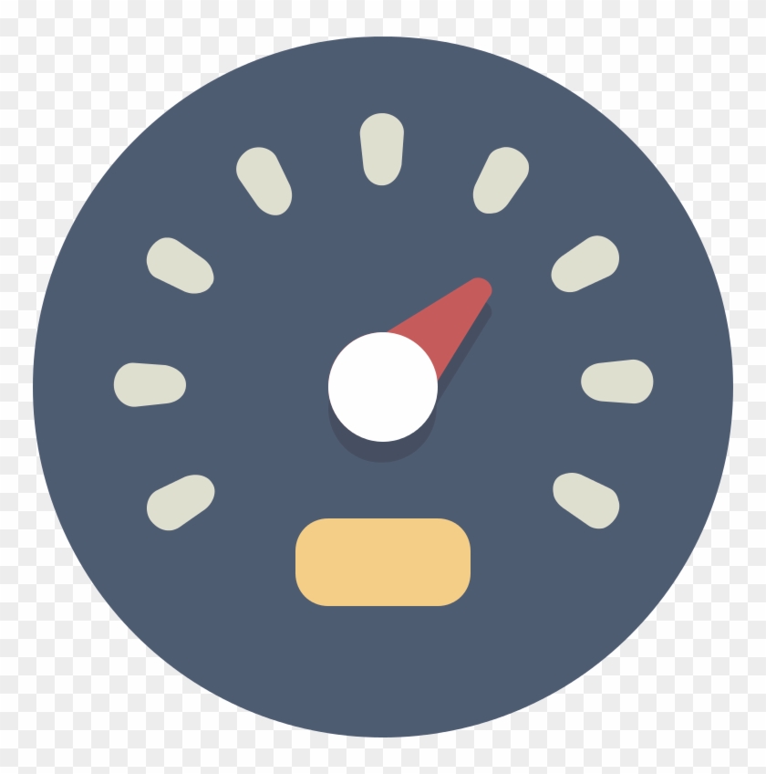 Circle Icons Speedometer - Speedometer Icon Clipart