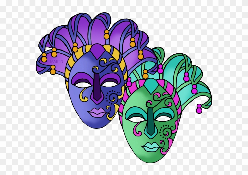 Mardi Gras Masks - Masks Clipart #869178
