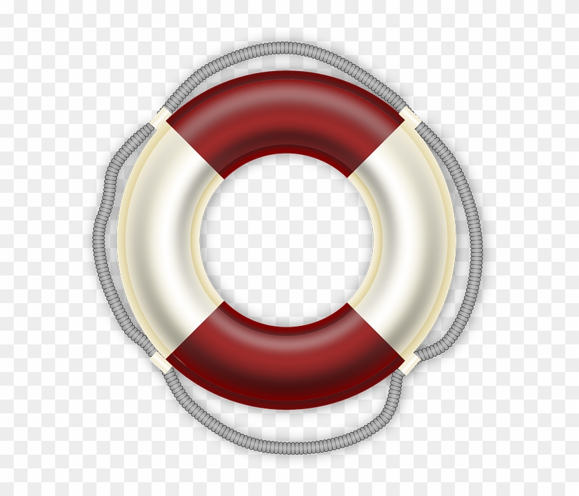 Lifebelt, Lifesaver, Boat, Help, Nautical, Ring - Boat Help Clipart
