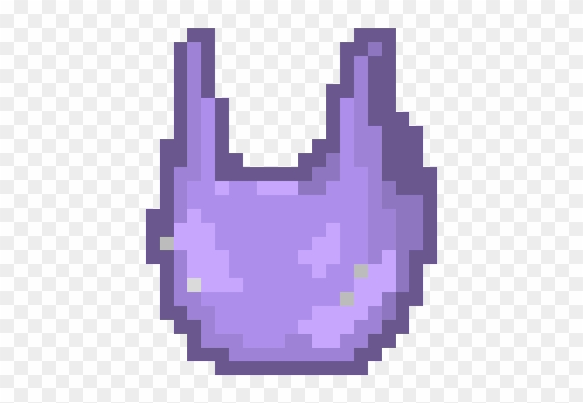 Purple Plastic Bag - Deadpool Logo Pixel Art Clipart #869254