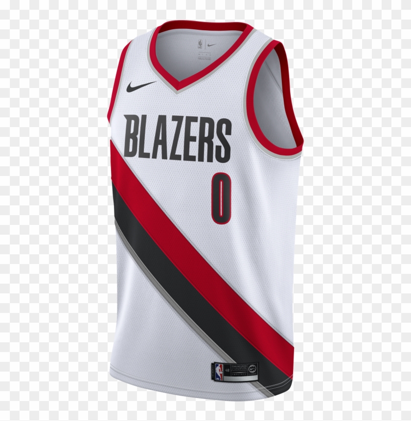 Damian Lillard - £70 - - Trail Blazers Nike Association Clipart #869389