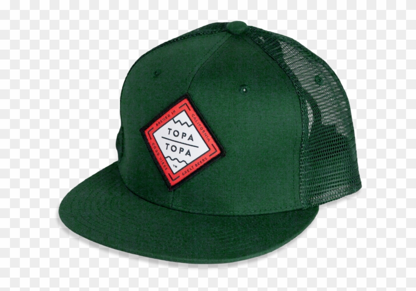 Trucker Hat - Green - Baseball Cap Clipart