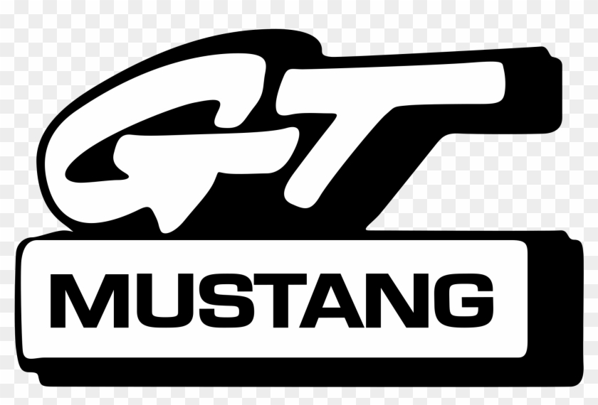 Mustang Gt Logo Png Transparent - Mustang Gt Vector Logo Clipart #869530