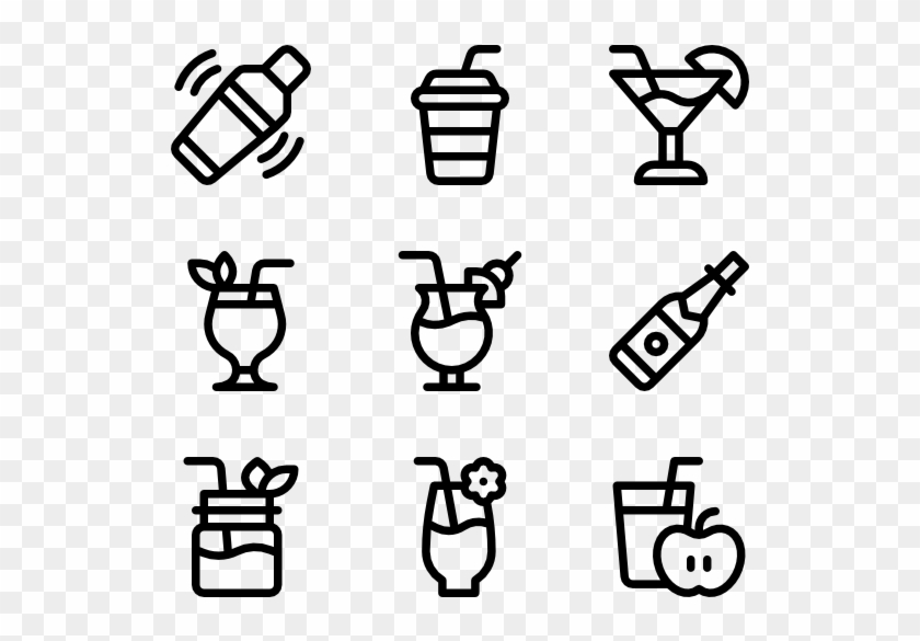 Cocktails Clipart