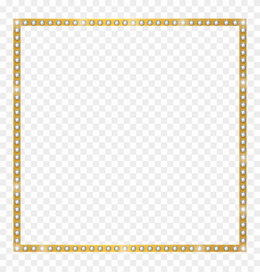 Free Png Download Gold Shining Border Frame Transparent - Shining Border Clipart #869944