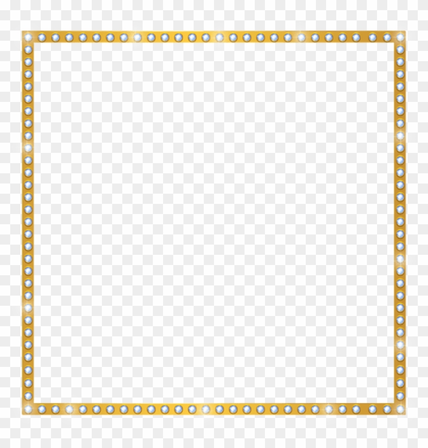 Free Png Download Gold Shining Border Frame Transparent - Shining Border Clipart