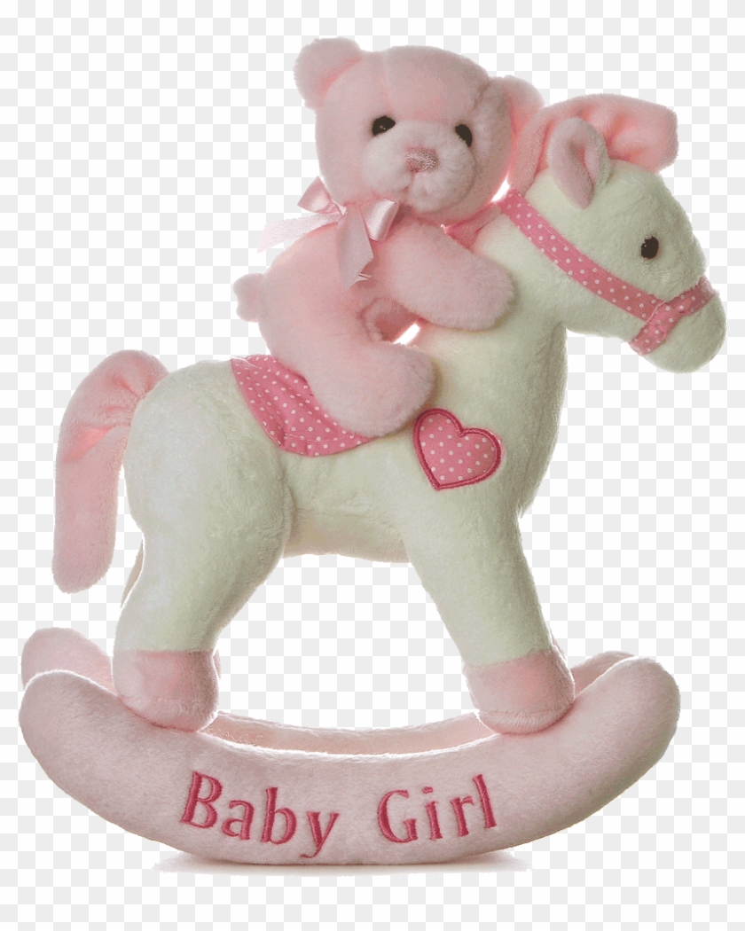 Baby Girl Toys Png - Baby Girl Rocking Horse Clipart