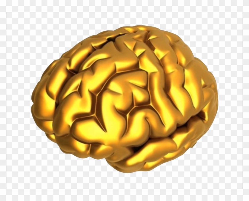 Goldbrain01 - Golden Brain Clipart