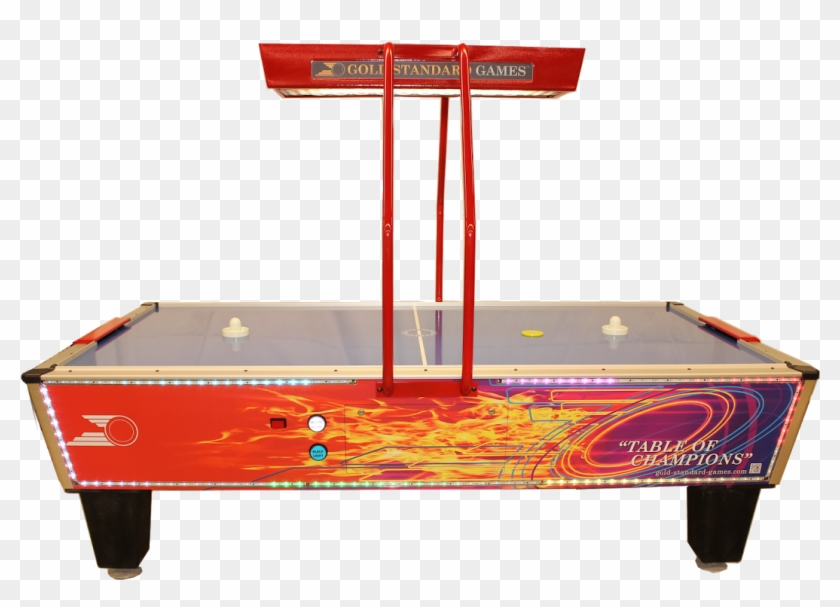 Gold Standard Games Gold Flare Home Air Hockey Table - Air Hockey Table Transparent Clipart #870275