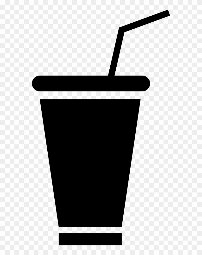 Paper Cup With Straw Svg Png Icon Free Download - Cup With Straw Png Clipart