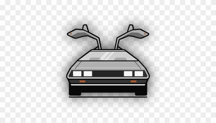Bt Bttf Obj 06 Ok - Delorean Dmc-12 Clipart