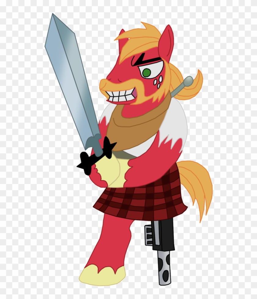 Amputee, Artist Needed, Big Macintosh, Earth Pony, - Cartoon Clipart