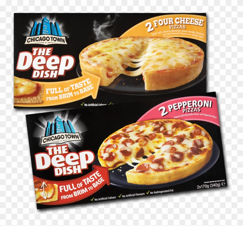 Chicago Town Deep Dish Pizza Range Clipart #870595
