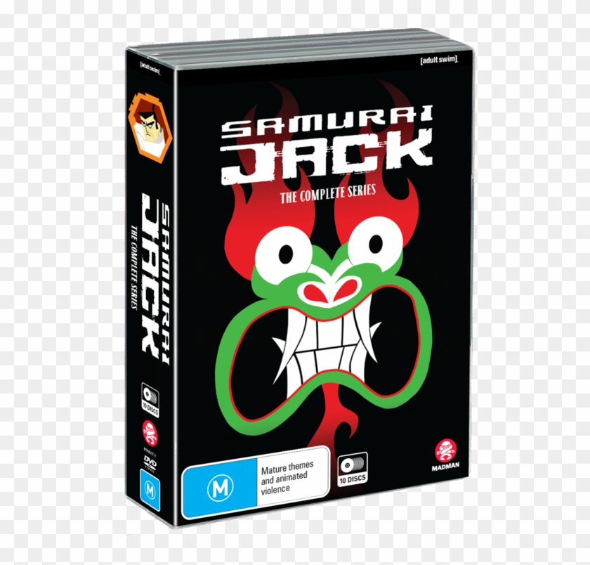 The Complete Seasons 1-5 - Samurai Jack Blu Ray Complete Series Clipart