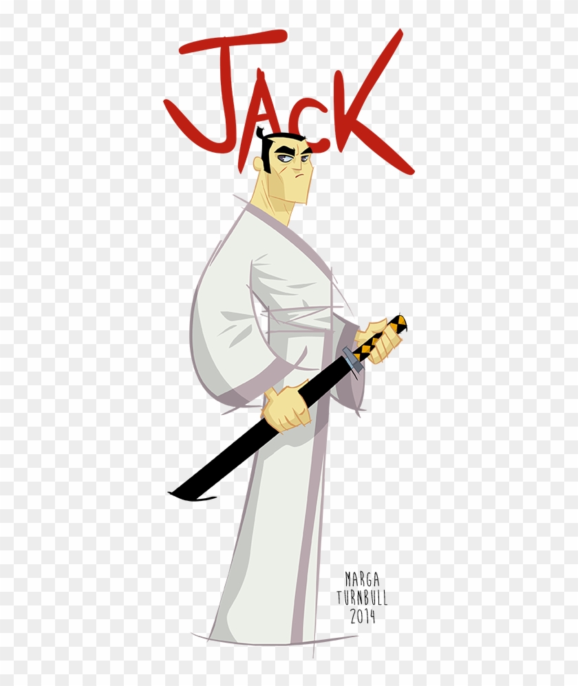 Samurai Jack - Cartoon Clipart