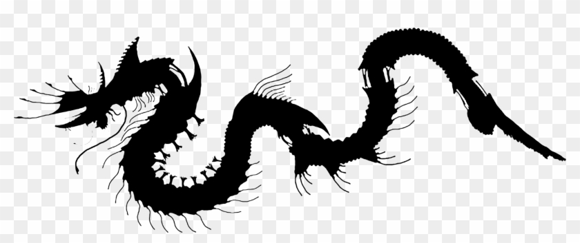 Monster 1 - Sea Monster Silhouette Clipart #871246