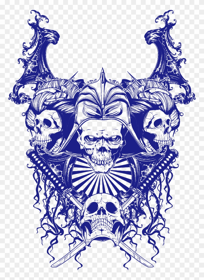 Skull Punk Rock Clipart #871326